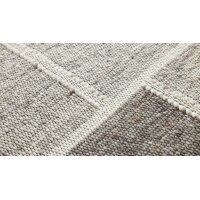 Interliving Teppich Serie B-8002 Grau & Haselnuss - ca. 70 x 250 cm