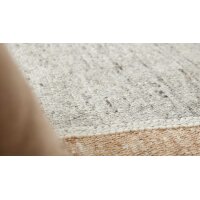 Interliving Teppich Serie B-8002 Grau & Haselnuss - ca. 140 x 190 cm