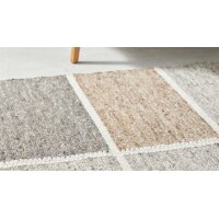 Interliving Teppich Serie B-8002 Grau & Haselnuss -...