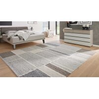Interliving Teppich Serie B-8002 Grau & Hellgrau - ca. 200 x 240 cm