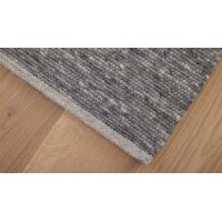 Interliving Teppich Serie B-8002 Grau & Hellgrau - ca. 90 x 300 cm
