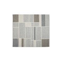 Interliving Teppich Serie B-8002 Grau & Hellgrau - ca. 200 x 290 cm