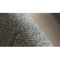 Interliving Esszimmer Serie 5119 - Schwingstuhl olivfarbener Bezug Havanna & anthrazitfarbenes Metall