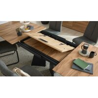 Interliving Esszimmer Serie 5119 - Klappeinlage helle Eiche rustico - Breite ca. 100 cm