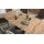 Interliving Esszimmer Serie 5119 - Klappeinlage helle Eiche rustico - Breite ca. 100 cm