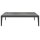 Interliving Couchtisch Serie 6222 silbergraue Keramik & schwarzer Stahl - ca. 140 x 90 cm