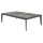 Interliving Couchtisch Serie 6222 silbergraue Keramik & schwarzer Stahl - ca. 140 x 90 cm