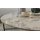 Interliving Couchtisch Serie 6221 marmorfarbene Keramik Calcatta & schwarzer Stahl - Durchmesser ca. 94 cm