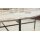 Interliving Couchtisch Serie 6221 marmorfarbene Keramik Calcatta & schwarzer Stahl - Durchmesser ca. 94 cm