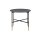 Interliving Couchtisch Serie 6221 - Beistelltisch schwarze Keramik Marquina & schwarzer Stahl - Durchmesser ca. 59 cm