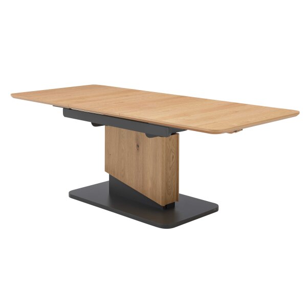 Interliving Couchtisch Serie 6223 - Couchtisch Wildeiche & Graphitschwarz - ca. 120 x 70 cm