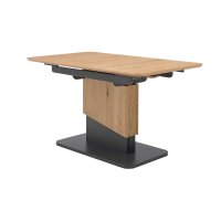 Interliving Couchtisch Serie 6223 - Couchtisch Wildeiche & Graphitschwarz - ca. 120 x 70 cm