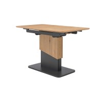Interliving Couchtisch Serie 6223 - Couchtisch Wildeiche & Graphitschwarz - ca. 120 x 70 cm