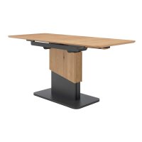 Interliving Couchtisch Serie 6223 - Couchtisch Wildeiche & Graphitschwarz - ca. 120 x 70 cm