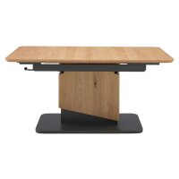 Interliving Couchtisch Serie 6223 - Couchtisch Wildeiche & Graphitschwarz - ca. 120 x 70 cm