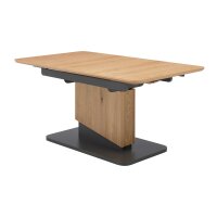 Interliving Couchtisch Serie 6223 - Couchtisch Wildeiche & Graphitschwarz - ca. 120 x 70 cm