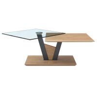 Interliving Couchtisch Serie 6224 - Couchtisch Klarglas...