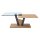 Interliving Couchtisch Serie 6224 - Couchtisch Klarglas & Wildeiche - ca. 118 x 65 cm