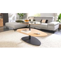 Interliving Couchtisch Serie 6225 - Couchtisch Anthrazit & Wildeiche - ca. 123 x 69 cm