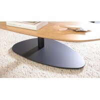 Interliving Couchtisch Serie 6225 - Couchtisch Anthrazit & Wildeiche - ca. 123 x 69 cm