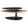 Interliving Couchtisch Serie 6225 - Couchtisch Anthrazit & Wildeiche - ca. 123 x 69 cm