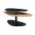 Interliving Couchtisch Serie 6225 - Couchtisch Anthrazit & Wildeiche - ca. 123 x 69 cm