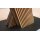 Interliving Couchtisch Serie 6226 - Couchtisch graues Parsolglas & Wildeiche - ca. 110 x 65 cm