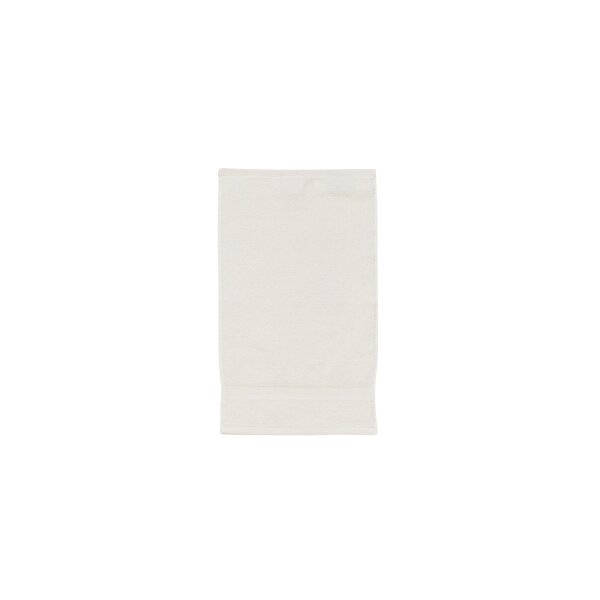 done.® Gästehandtuch Deluxe für Ihre Heimtextilien weiße Baumwolle – ca. 30 x 50 cm