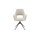Interliving Esszimmer Serie 5605 – Armlehnstuhl mit Dreh- und Rückholfunktion ecrufarbener Cord Rebel & schwarzes Eisen