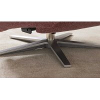 Interliving Sessel Serie 4504 pastellvioletter Bezug GCP 8 & Edelstahl
