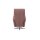 Interliving Sessel Serie 4504 pastellvioletter Bezug GCP 8 & Edelstahl