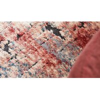 Interliving Teppich Serie L-8800 Creme-Rot-Blau – ca. 160 x 230 cm