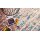 Interliving Teppich Serie L-8800 Creme-Rot-Blau – ca. 160 x 230 cm
