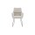 Interliving Esszimmer Serie 5118 – Armlehn-Kufenstuhl champagnerfarbener Bouclé Elegant wish E07 & mattschwarzes Eisen