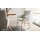 Interliving Esszimmer Serie 5118 – Armlehn-Kufenstuhl champagnerfarbener Bouclé Elegant wish E07 & mattschwarzes Eisen
