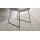 Interliving Esszimmer Serie 5118 – Armlehn-Kufenstuhl champagnerfarbener Bouclé Elegant wish E07 & mattschwarzes Eisen