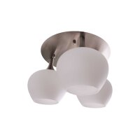 Interliving Leuchten Serie 9344 - Deckenleuchte Opalglas...