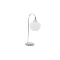 Interliving Leuchten Serie 9344 - Tischlampe Opalglas...
