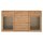 Interliving Wohnzimmer Serie 2028 - Sideboard Wildeiche - drei Türen, drei Schubladen, Breite ca. 182 cm