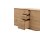 Interliving Wohnzimmer Serie 2028 - Sideboard Wildeiche - drei Türen, drei Schubladen, Breite ca. 162 cm