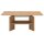 Interliving Wohnzimmer Serie 2028 - Couchtisch Wildeiche - ca. 120 x 50- 69 x 70 cm