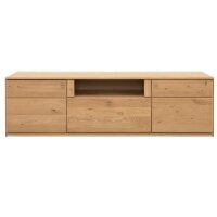 Interliving Wohnzimmer Serie 2028 - Lowboard Wildeiche -...