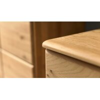 Interliving Wohnzimmer Serie 2028 - Lowboard Wildeiche - zwei Türen, eine Schublade, Breite ca. 205 cm