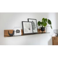 Interliving Wohnzimmer Serie 2028 - Wandregal Wildeiche...