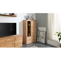 Interliving Wohnzimmer Serie 2028 - Highboard Wildeiche -...