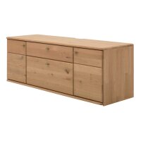 Interliving Wohnzimmer Serie 2028 - Lowboard Wildeiche - zwei Türen, zwei Schubladen, Breite ca. 162 cm