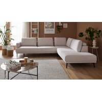 Interliving Sofa Serie 4450 - Ecksofa ecrufarbener...