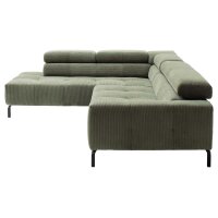 SOFAkultur Programm SK 745 2.0 - Ecksofa olivfarbener...
