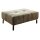 SOFAkultur Programm SK 745 2.0 - XXL-Polsterhocker olivfarbener Feincord - ca. 109 x 74 cm