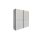 Interliving Kleiderschrank Serie 1207 – Schwebetürenschrank weißer Mattlack – zwei Türen, Breite ca. 212 cm